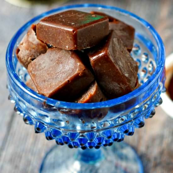Chocolate Caramel Keto Fat Bombs - Recipe photo by MyLifeCookbook