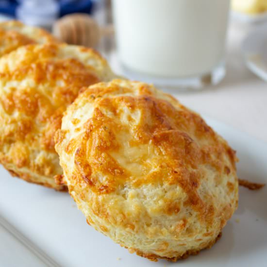 Pepper Jack Buttermilk Biscuits - Recipe photo by BeyondtheCoop