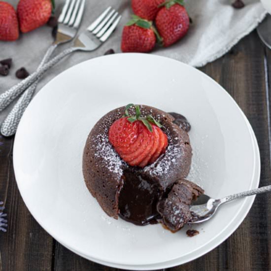 Molten Chocolate Lava Cakes - Recipe photo by Sweet Beginnings