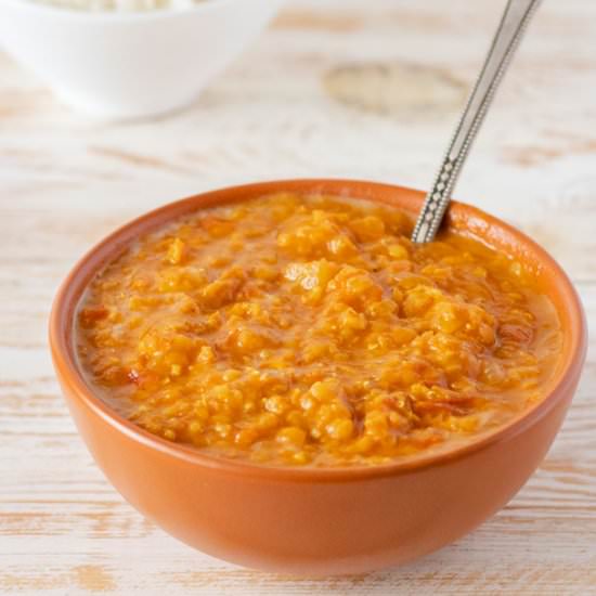 Turnip Dhal - Recipe photo by slavicvegan