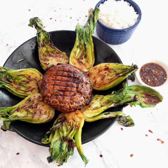 Miso Glazed Grilled Veggies - Recipe photo by ProfusionCurry