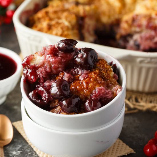 Winter Cherry Cobbler - Recipe photo by simplystacie