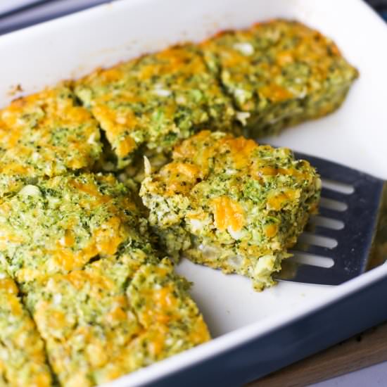 Broccoli Cheddar Squares - Recipe photo by Yay For Food