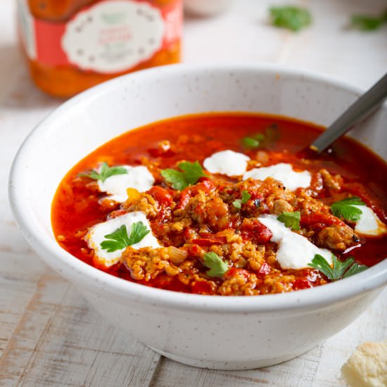 Ajvar soup - Recipe photo by DarkoKontin