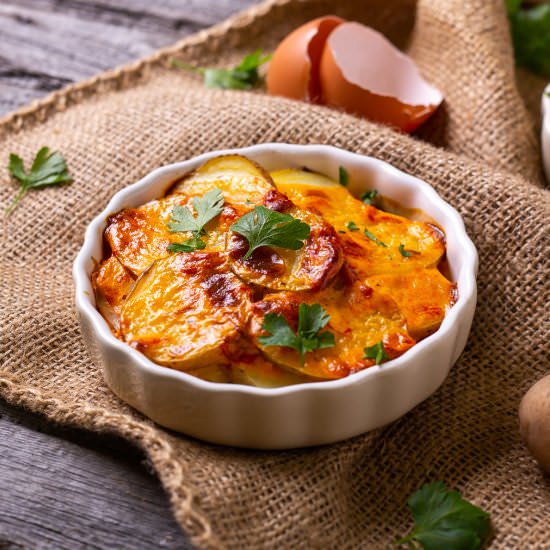 French baked potatoes - Recipe photo by DarkoKontin