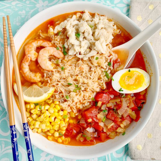 Chesapeake Ramen - Recipe photo by Theyummymuffin