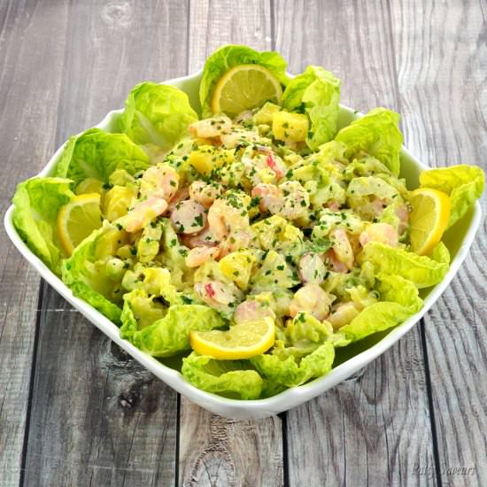 Shrimp and Potato Salad - Recipe photo by pattysaveurs