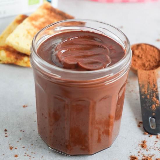 Keto nutella chocolate spread - Recipe photo by HereToCook