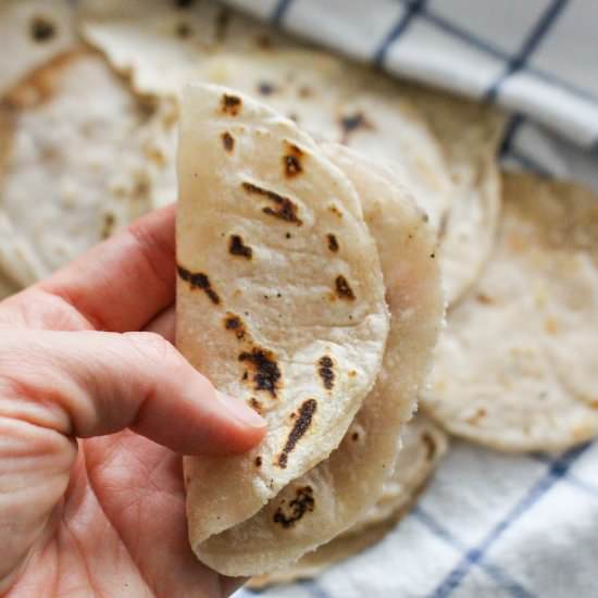 Cassava Flour Tortillas - Recipe photo by frugalnutrition