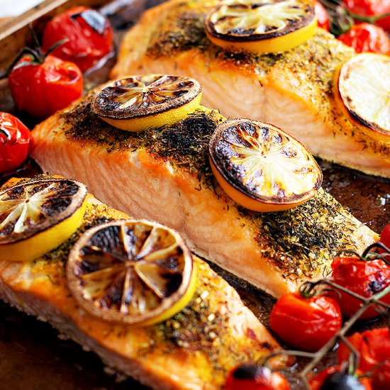 Easy Broiled Salmon Recipe - Recipe photo by unicorns in the kitchen
