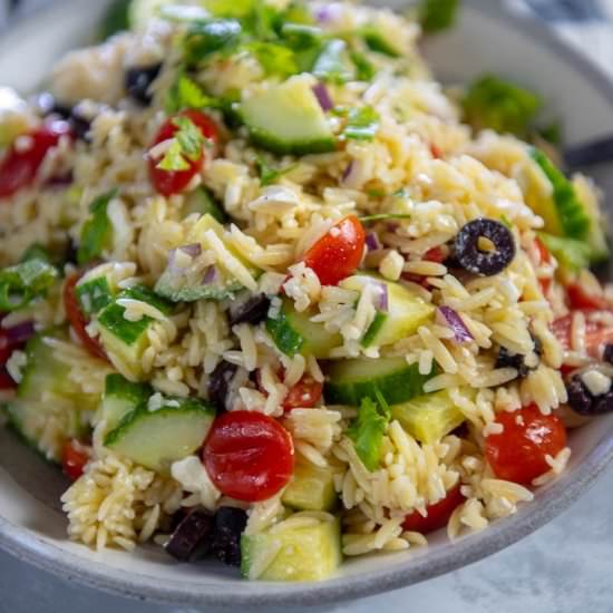 Orzo Salad - Recipe photo by garnishedplate