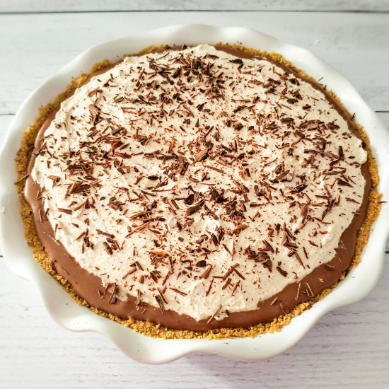 Cinnamon Chocolate Cream Pie - Recipe photo by rosesandwhiskers