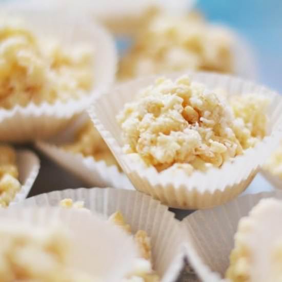 White Chocolate Crackles - Recipe photo by simplifycreateinspire
