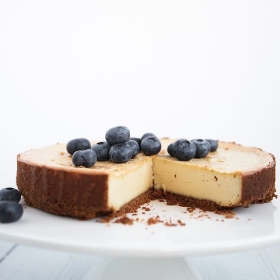 Baked Vegan Cheesecake - Recipe photo by spoonfulofkindness
