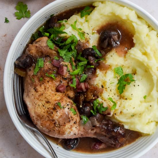 Slow Cooker Coq au Vin - Recipe photo by missrachelphipps