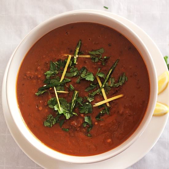 Dal Makhani – Instant Pot, Pressure - Recipe photo by livingsmartandhealthy
