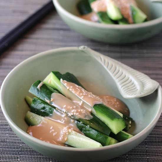 "Phoenix Tails" in Sesame Sauce - Recipe photo by Food Gal