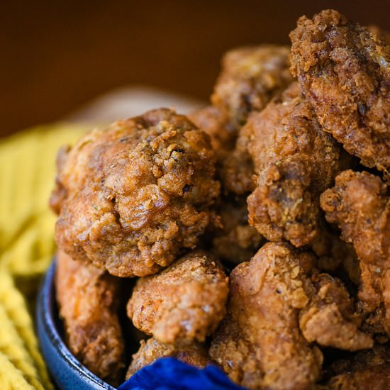 Simply Fried Chicken Wings - Recipe photo by dudethatcookz