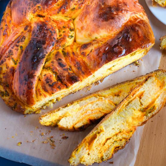 Savory Carrot Swirl Bread - Recipe photo by celebratingflavors