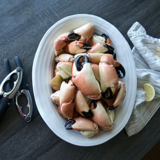 How to Eat Stone Crab Claws - Recipe photo by CookBetterThan