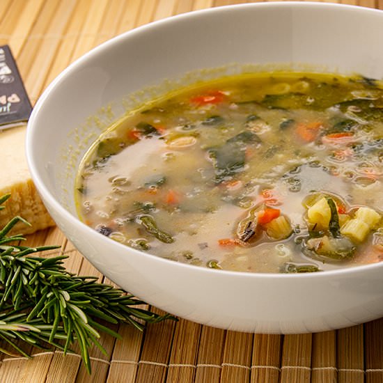 Tuscan Bean Garden Soup - Recipe photo by Cucina Libera