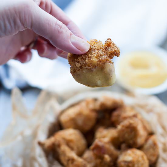 Keto Air Fryer Popcorn Chicken - Recipe photo by thymeandjoy