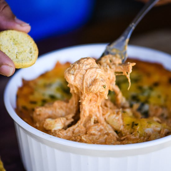 Creamy Buffalo Chicken Dip - Recipe photo by dudethatcookz