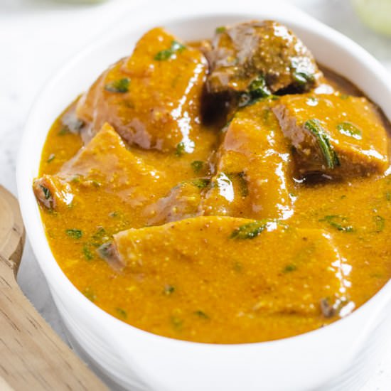 Ogbono Soup - Recipe photo by lowcarbafrica