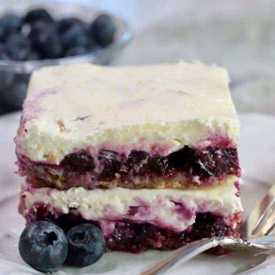 Blueberry Delight - Recipe photo by Grits and Pinecones