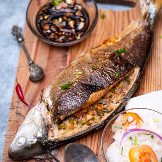 Oven Grilled Milkfish - Recipe photo by kusinaniteds