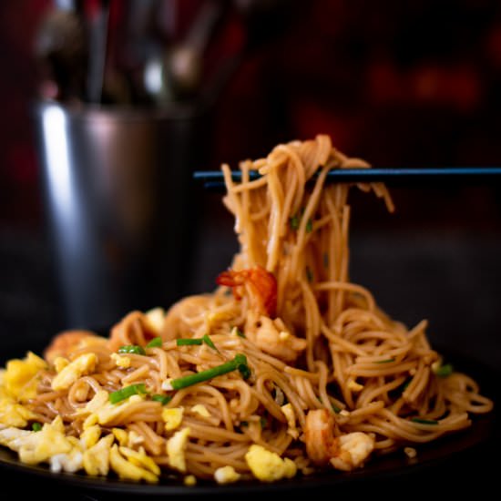 Stir Fry Shrimp Somen - Recipe photo by kusinaniteds