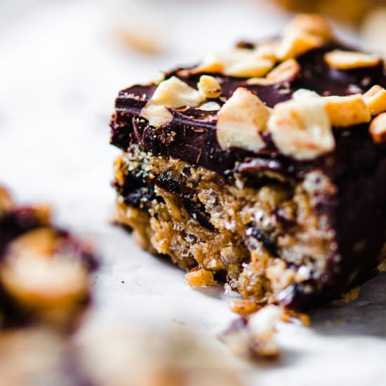 Crispy Peanut Butter and Chocolate - Recipe photo by Murielle Banackissa