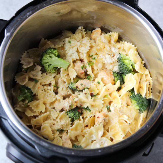 Instant Pot Creamy Alfredo Pasta - Recipe photo by Garden in the kitchen