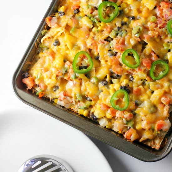 Ultimate Chicken Nachos - Recipe photo by pinkwhen