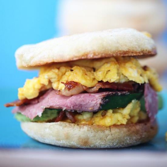 English Muffin Sandwich - Recipe photo by FoodFlavorz