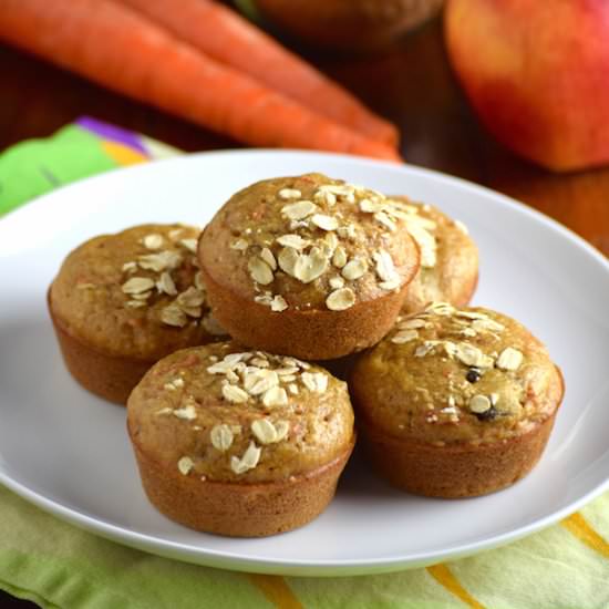 Gluten-Free Carrot Cake Muffins - Recipe photo by justtoclaireify