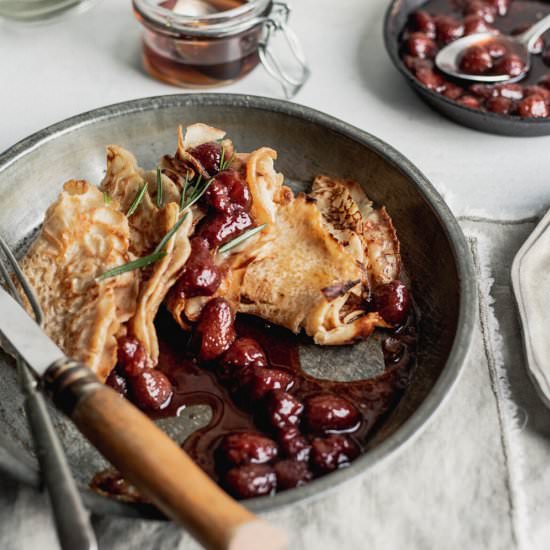 Unforgettable Vegan Pancakes - Recipe photo by bitingintolife