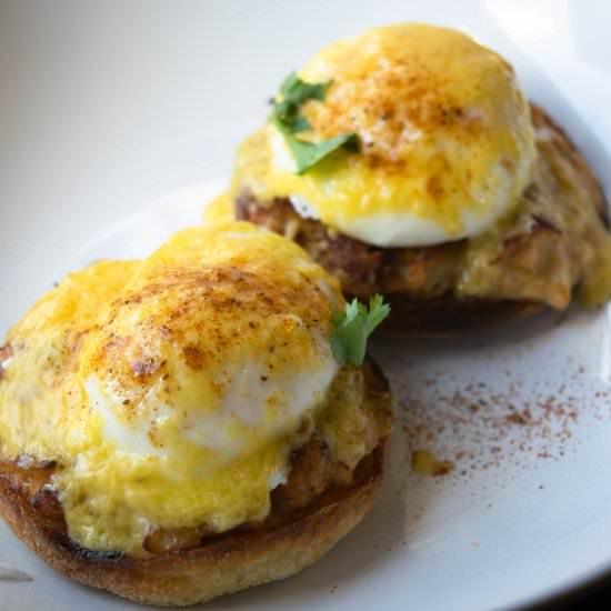 Crab Imperial Eggs Benedict - Recipe photo by JawnsICooked