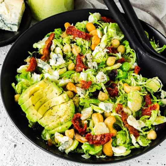 Shaved Brussels Sprout Salad - Recipe photo by Mommys Home Cooking