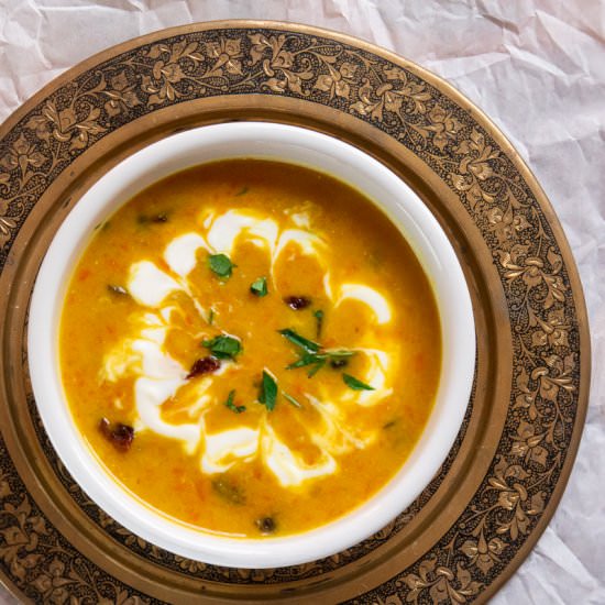 Persian Barley and Vegetable Soup - Recipe photo by Blue Cayenne
