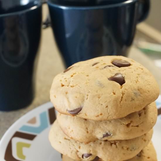 Classic Choco Chip WWF Cookies - Recipe photo by livelaughlove