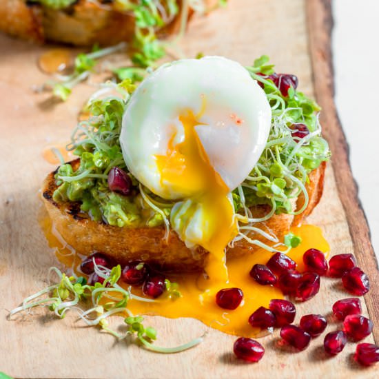 Sourdough Avocado Toast - Recipe photo by SprinklesandSeaSalt