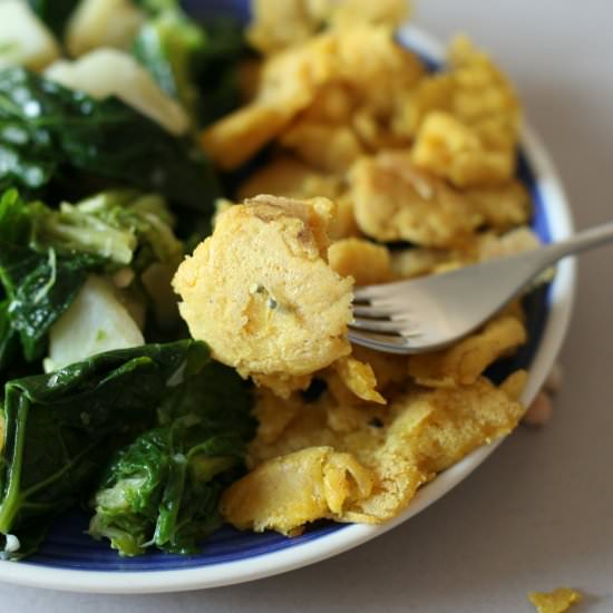Chickpea Flour Omelet - Recipe photo by Culinary postcards