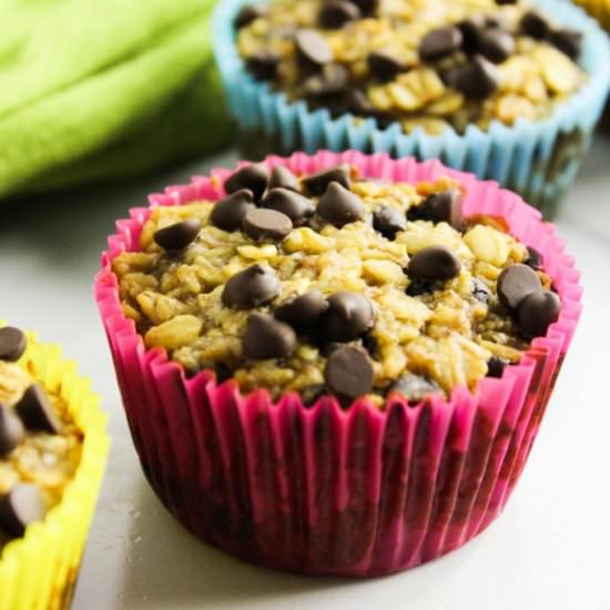 Chocolate Chip Breakfast Cups - Recipe photo by bakingyouhappier