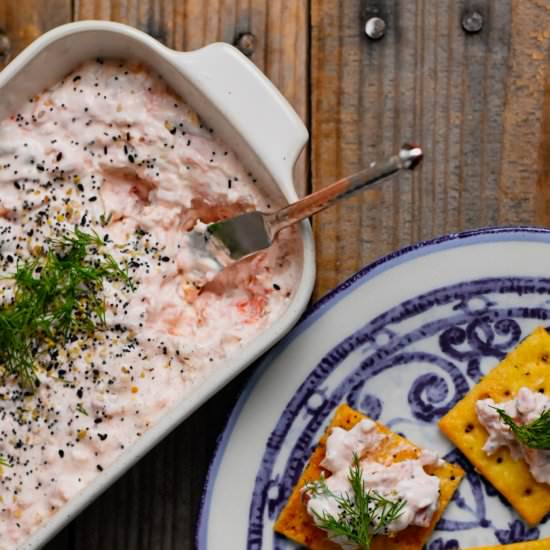 Smoked Salmon Spread - Recipe photo by Theperksofbeingus