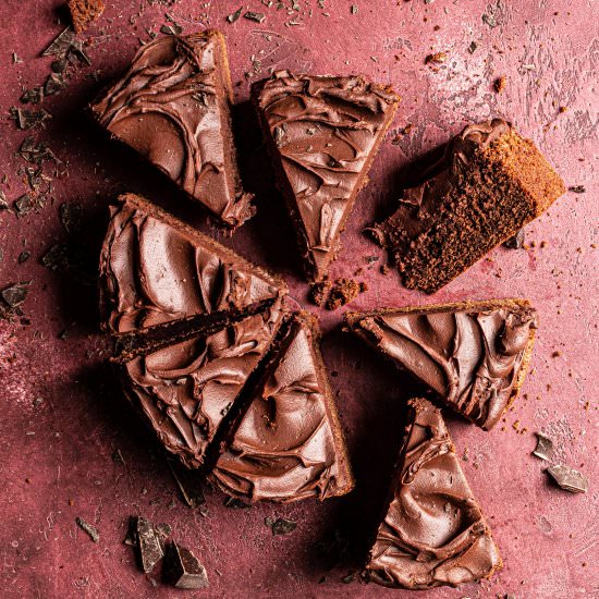Chocolate Celebration Cake - Recipe photo by OneSarcasticBaker
