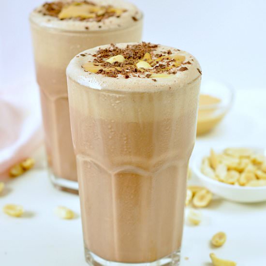 KETO PEANUT BUTTER SMOOTHIE - Recipe photo by sweetashoneynz