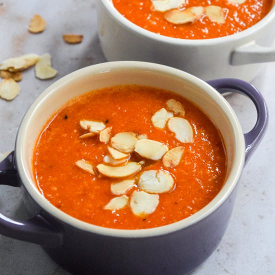 Romesco Soup - Recipe photo by missrachelphipps