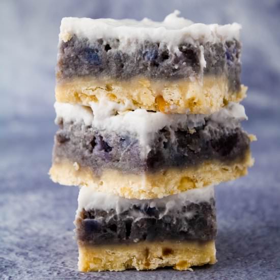 Sweet Potato Haupia Pie Bars - Recipe photo by KeepingItRelle