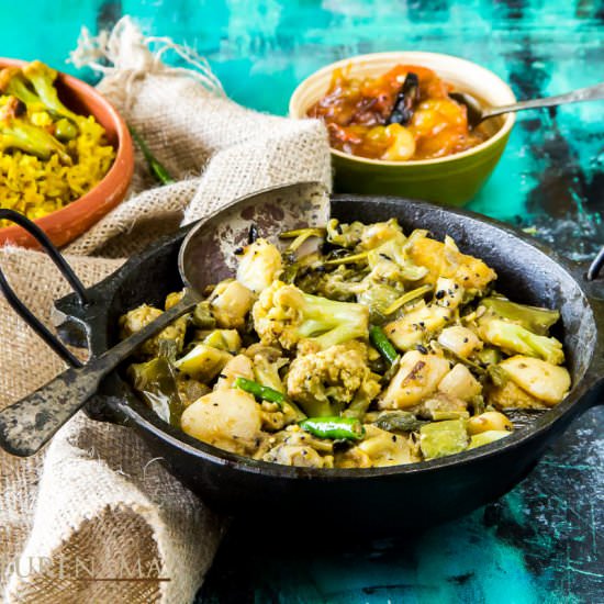 Labra – bengali Stir fried veg - Recipe photo by anindya0909